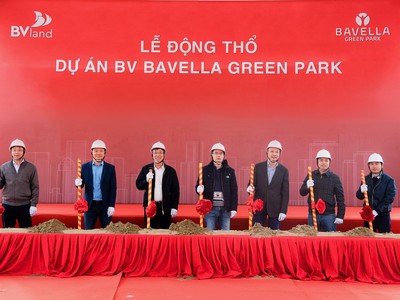 Nghi thức động thổ xây dựng khu đô thị BV Bavella Green Park