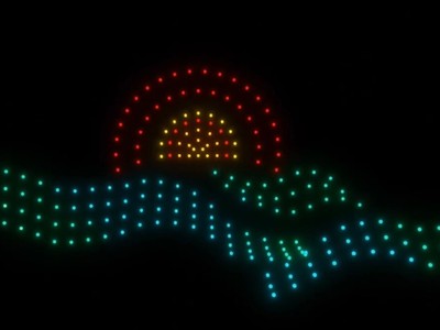 Cơ hội thưởng lãm trình diễn ánh sáng với 300 drone tại Tây Hồ, Hà Nội dịp cuối tuần này