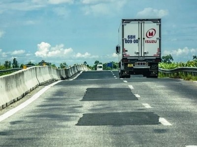 Một đoạn đường Lộ Tẻ - Rạch Sỏi.