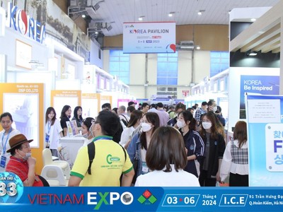 Gần 500 doanh nghiệp tham dự triển lãm Vietnam Expo 2024