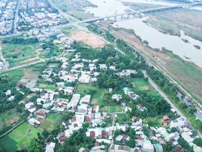 Địa điểm được dự kiến xây dựng dự án công viên cây xanh Thạch Bích.