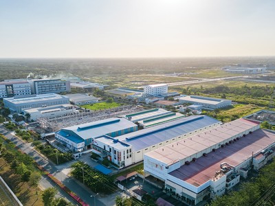Khu công nghiệp Long Hậu tại huyện Cần Giuộc, tỉnh Long An. Ảnh: Bình Minh 
