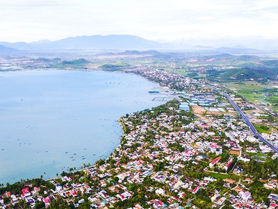 Khu vực xã Vạn Hưng - nơi được chấp thuận chủ trương đầu tư dự án Khu công nghiệp Dốc Đá Trắng