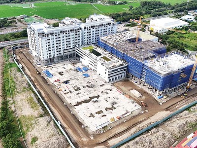 Dự án nhà ở xã hội cho công nhân thuê tại TP.HCM đang tăng tốc triển khai Ảnh: Thiện Minh