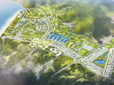 Phối cảnh dự án Khu đô thị