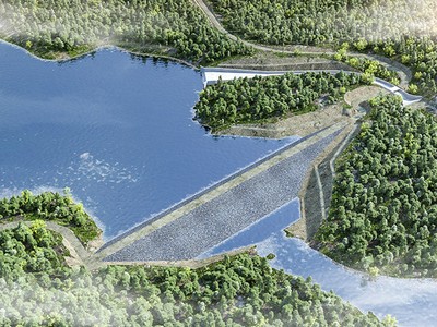 Cụm dự án Thuỷ điện Hướng Sơn chưa đảm bảo tiến độ theo giấy phép đầu tư. (Ảnh minh hoạ)