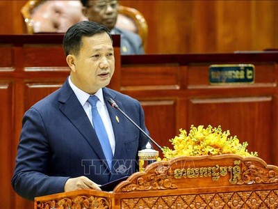 Thủ tướng Chính phủ Hoàng gia Campuchia Hun Manet. Ảnh tư liệu: AFP/TTXVN