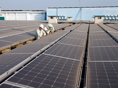 Ở thời điểm tháng 4/2024, vẫn chưa có hướng dẫn của Bộ Công thương cho phát triển điện mặt trời mái nhà. Ảnh: Đức Thanh