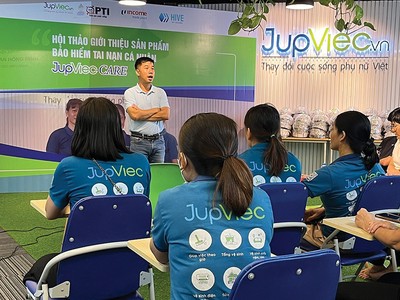 Sản phẩm Jupviec Care ra mắt vào cuối tháng 8/2022