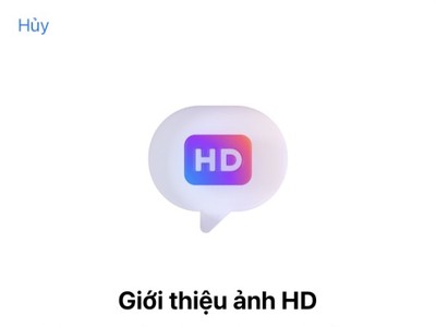 Người dùng Việt Nam đã gửi được ảnh chất lượng cao HD qua Messenger