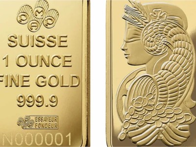 Sản phẩm vàng miếng trọng lượng 1 ounce mà Costco đang kinh doanh. Ảnh: Costco