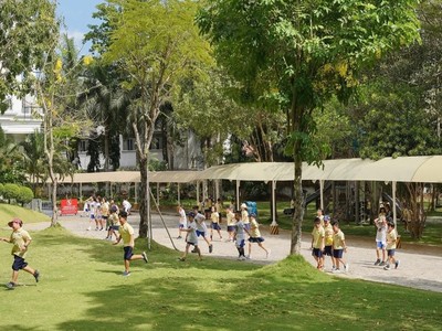 Học sinh Trường AISVN trong những ngày đi học trở lại