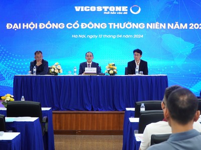 Ban Lãnh đạo Vicostone tại ĐHCĐ 2024