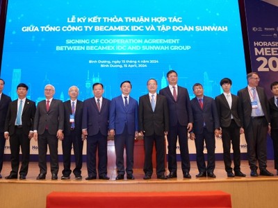 Diễn đàn Hợp tác kinh tế Trung Quốc Horasis 2024 diễn ra trong 3 ngày từ 14 đến 16/4 tại tỉnh Bình Dương. 