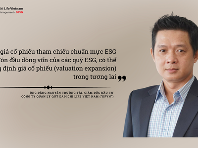Đầu tư theo xu hướng phát triển bền vững với tiêu chí ESG