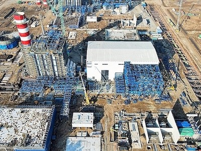  Công trường dự án điện khí LNG Nhơn Trạch 3&4