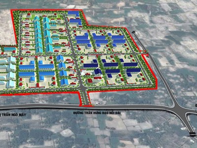 Ảnh phối cảnh Cụm công nghiệp Cát Hiệp.