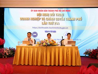 Hội nghị đối thoại giữa doanh nghiệp và chính quyền TP.HCM
