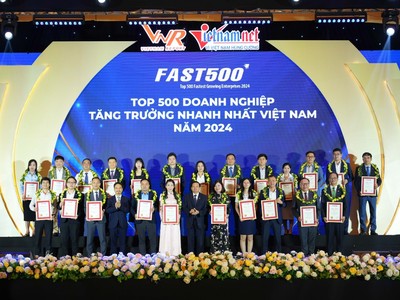 TCSC lọt top 500 doanh nghiệp tăng trưởng nhanh nhất việt nam 2024