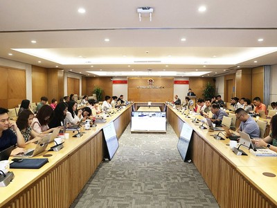 Hội nghị tập huấn truyền thông về công tác hội nhập, UNESCO và ASEAN năm 2024. (Ảnh: Bộ TTTT)