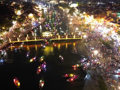 Phố cổ Hội An được nhiều du khách lựa chọn điểm đến tham quan trong dịp lễ này.