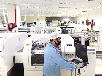 Nhà máy công nghệ cao của Công ty cổ phần Bóng đèn Điện Quang.