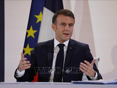 Tổng thống Pháp Emmanuel Macron. Ảnh: AFP/TTXVN