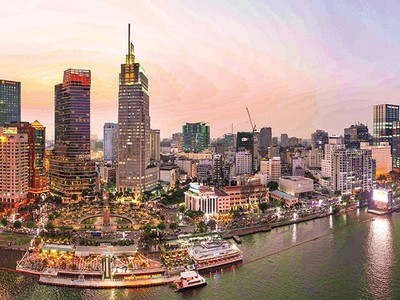 TP.HCM đã vượt qua nhiều thách thức để khẳng định vị thế là trung tâm kinh tế hàng đầu Việt Nam. Ảnh: Lê Toàn
