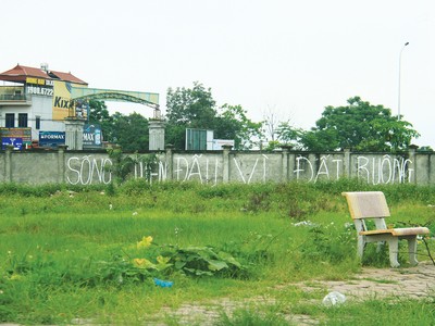 Đấu giá, thu hồi đất luôn là vấn đề nóng ở nhiều địa phương. Ảnh: Thành Nguyễn 