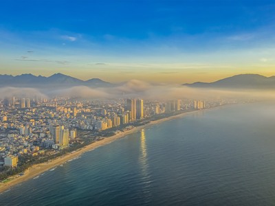 Thành phố Đà Nẵng nhìn từ trên cao