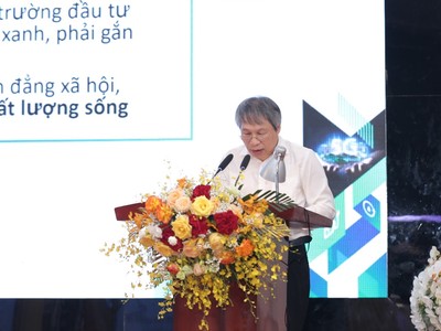 PGS.TS Bùi Quang Tuấn phát biểu trong chương trình