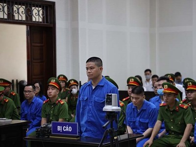 Xét xử một vụ án kinh tế tại Quảng Ninh. (Ảnh: Tòa án Nhân dân tỉnh Quảng Ninh)