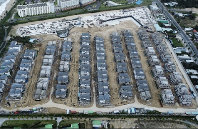 Khu du lịch tại phường Điện Dương.