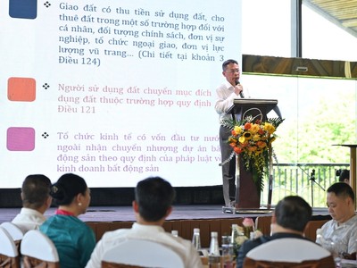 Doanh nghiệp cũng phải tổ chức thực thi Luật Đất đai