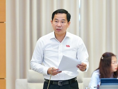Chủ nhiệm Ủy ban Tài chính - Ngân sách Lê Quang Mạnh.