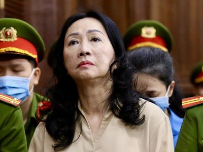 Bà Trương Mỹ Lan (Chủ tịch Tập đoàn Vạn Thịnh Phát) mức án tử hình về các tội Vi phạm quy định về cho vay trong hoạt động của các tổ chức tín dụng, Đưa hối lộ và Tham ô tài sản.