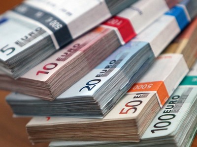 Đồng euro. Ảnh minh họa (Nguồn: AFP/TTXVN)