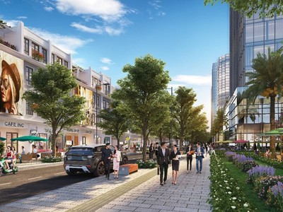 Với kiến trúc được phát triển dựa trên cảm hứng “36 phố phường” khiến The Manor Central Park mang đậm phong vị Hà Thành