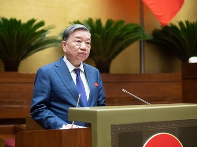 Đại tướng Tô Lâm, Uỷ viên Bộ Chính trị, Bộ trưởng Bộ Công an.