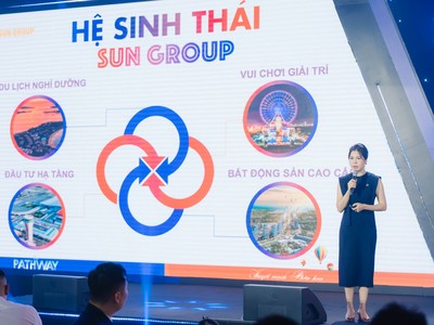 Đại diện Sun Property chia sẻ về dấu ấn Sun Group trên hành trình lột xác của du lịch Sầm Sơn và xứ Thanh