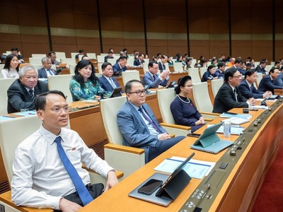 Phiên khai mạc Kỳ họp thứ 7 của Quốc hội.