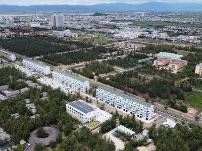 Một dự án nhà ở thương mại đã hoàn thành xây dựng tại TP. Tuy Hòa.