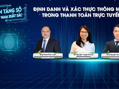 Nền tảng số Việt Nam xuất sắc: Định danh và xác thực thông minh trong thanh toán trực tuyến 