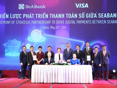 SeABank (SSB) và Visa hợp tác chiến lược phát triển thanh toán số