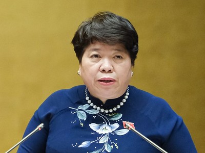 Chủ nhiệm Ủy ban Xã hội Nguyễn Thúy Anh.