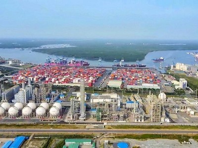 Nhà máy Hyosung tại KCN Phú Mỹ 2, thị xã Phú Mỹ, tỉnh Bà Rịa - Vũng Tàu.