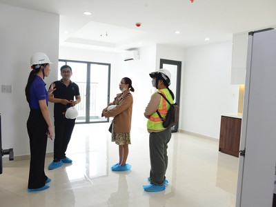 Nhà ở vừa túi tiền đang rất khan hiếm. Ảnh: Dũng Minh 