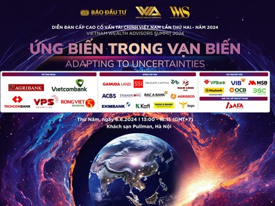 Báo Đầu tư và VWA tổ chức Diễn đàn Cấp cao Cố vấn tài chính Việt Nam lần thứ hai - năm 2024