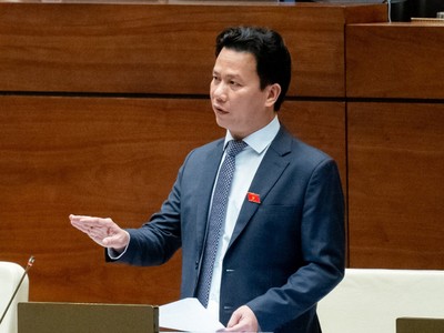 Bộ trưởng Đặng Quốc Khánh. Ảnh: QH