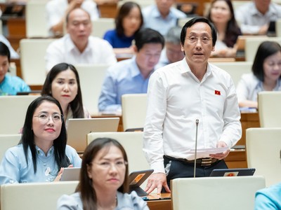 Đại biểu Nguyễn Văn An (đoàn Thái Bình) chất vấn Bộ trưởng Bộ Công thương chiều ngày 4/6